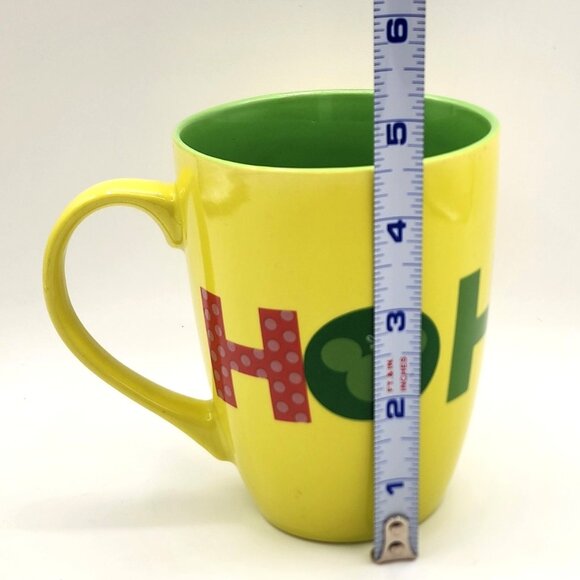 Disney Mickey Mouse Christmas Holiday Coffee Cup Mug HO HO HO Bright Colors 12oz - Picture 5 of 8